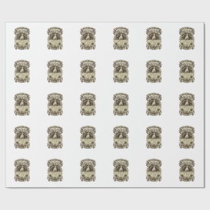 Labrador Lady Dog Crown Shield_1 Wrapping Paper
