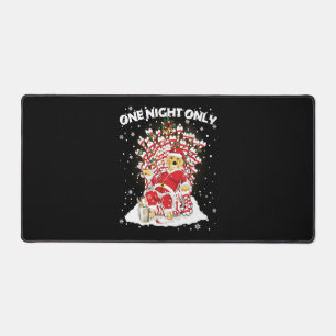 Labrador Lovers Christmas Dog Funny T Shirt Desk Mat