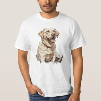 Labrador Lovers Photorealistic Dog artwork for You T-Shirt
