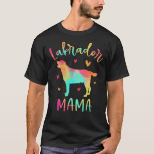 Labrador Mama Colorful Labrador T-Shirt