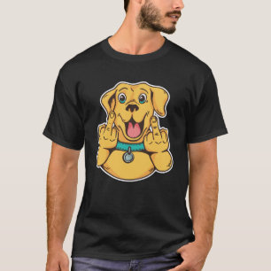 Labrador middle finger retriever T-Shirt