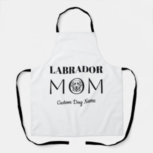 Labrador MOM Birthday Gift For Mum, Dog Mum Apron