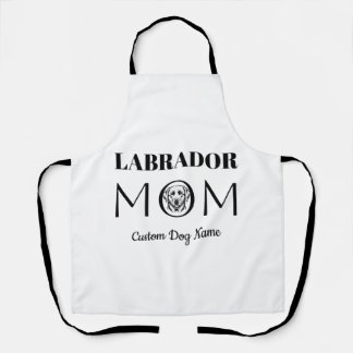 Labrador MOM Birthday Gift For Mum, Dog Mum Apron