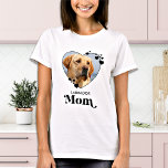 Labrador MOM Personalized Dog Lover Pet Photo T-Shirt<br><div class="desc">Labrador Mom ... Surprise your favorite Dog Mom this Mother's Day , Christmas or her birthday with this super cute custom pet photo t-shirt. Customize this dog mom shirt with your dog's favorite photos, and name. This dog mom shirt is a must for dog lovers and dog moms! Great gift...</div>