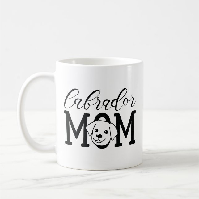 Labrador Mum Coffee Mug (Left)