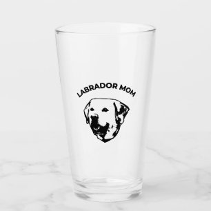 Labrador Mum Glass