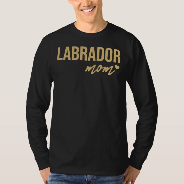 Labrador Mum Scoop T-Shirt (Front)