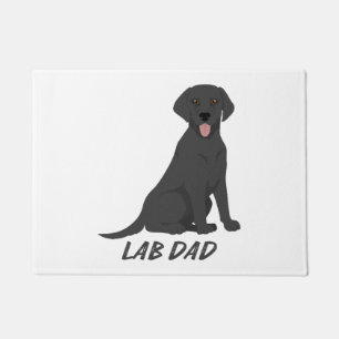 Labrador Mum SVG – Dog Silhouette & Paw Print Desi Doormat