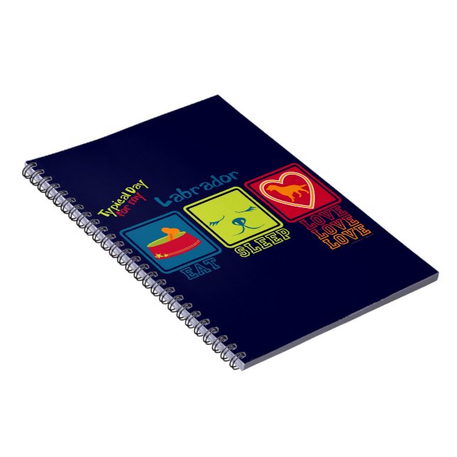 Labrador Notebook (Right Side)