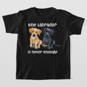 Labrador Pet Dog Funny Gift black golden yellow la T-Shirt