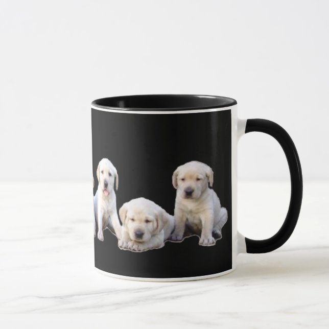 Labrador puppies - Customised Mug (Right)