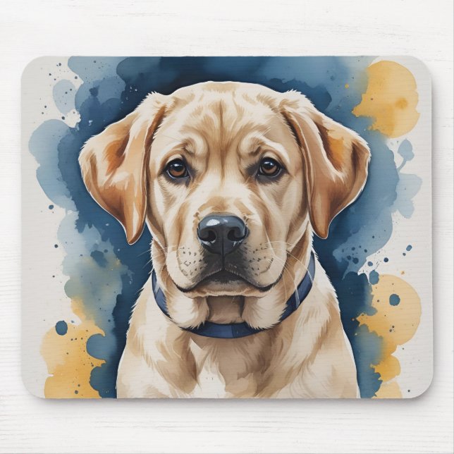 Labrador Puppy Mouse Pad (Front)