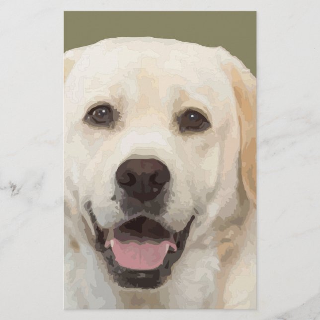 Labrador retriever 1 stationery (Front)