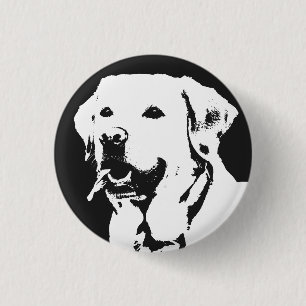 Labrador Retriever 3 Cm Round Badge