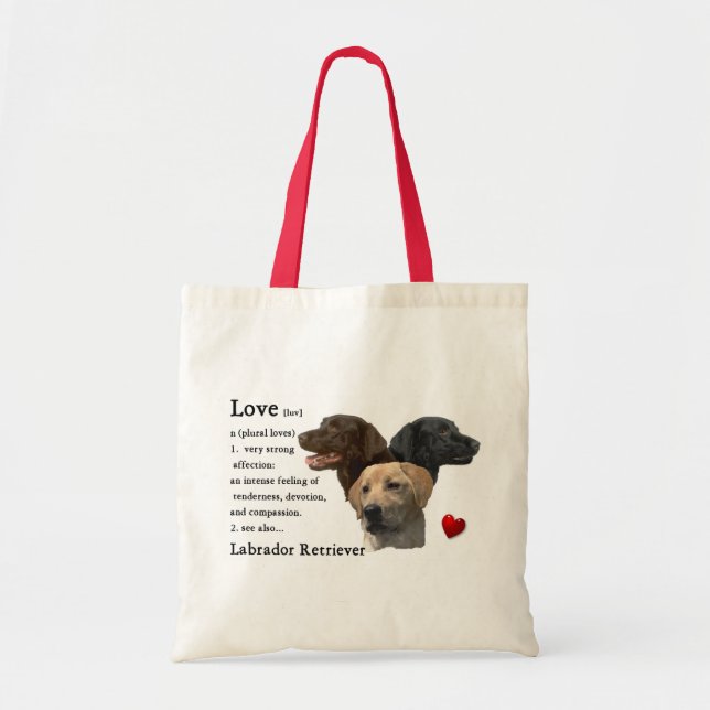 Labrador Retriever Art Gifts Tote Bag (Front)
