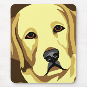 Labrador Retriever Art Mouse Mat