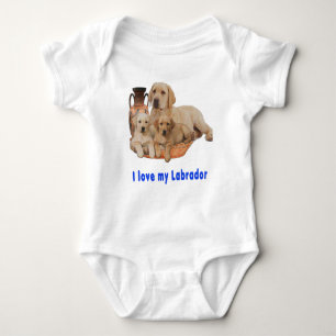 Labrador Retriever Baby Bodysuit