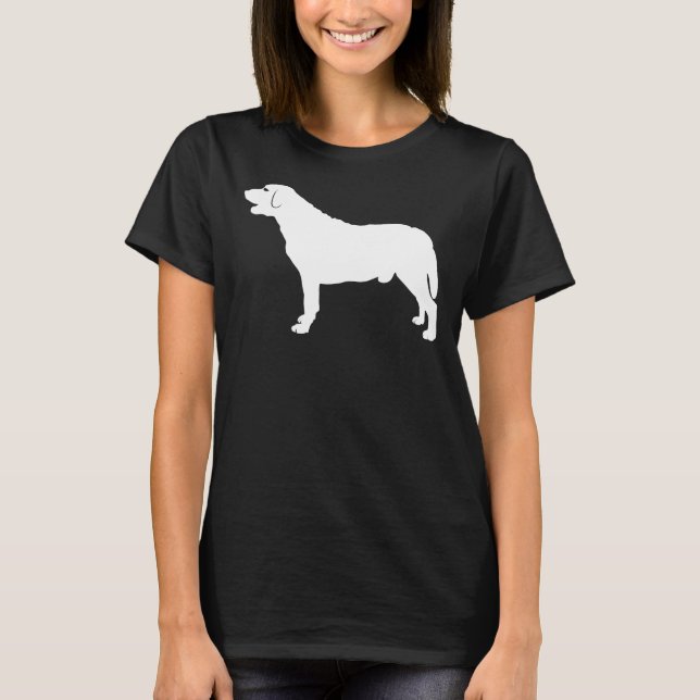 Labrador Retriever Baseball ¾ Sleeve T-Shirt (Front)