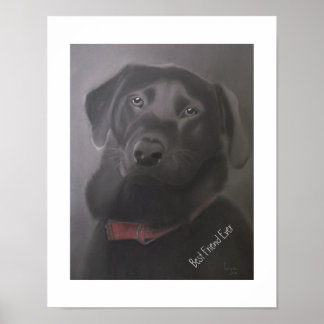Labrador Retriever Best Friend Ever Poster