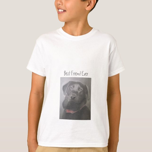 Labrador Retriever Best Friend T-Shirt (Front)