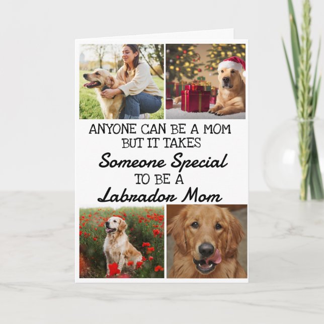 Labrador Retriever ...Best Mum Mother's Day Card (Front)