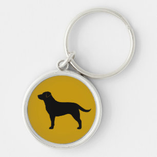 Labrador Retriever (Black) Key Ring