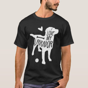 Labrador Retriever Black Lab Fetch T-Shirt