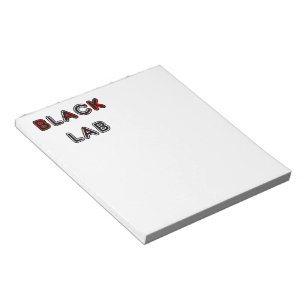 Labrador Retriever Black Lab Flag In Name Notepad