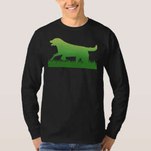 Labrador Retriever Black Lab Print T-Shirt