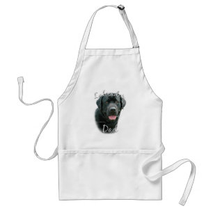 Labrador Retriever (blk) Dad 2 Standard Apron