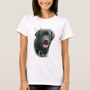 Labrador Retriever (blk) Dad 2 T-Shirt