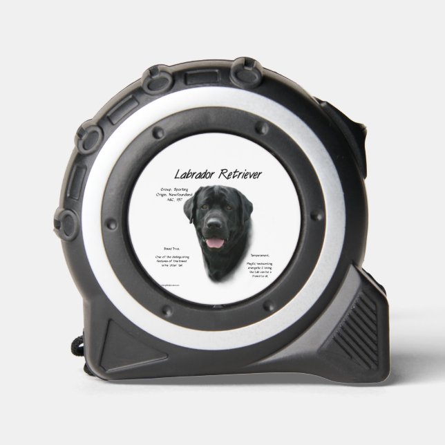 Labrador Retriever (blk) History Design 1 (Front)