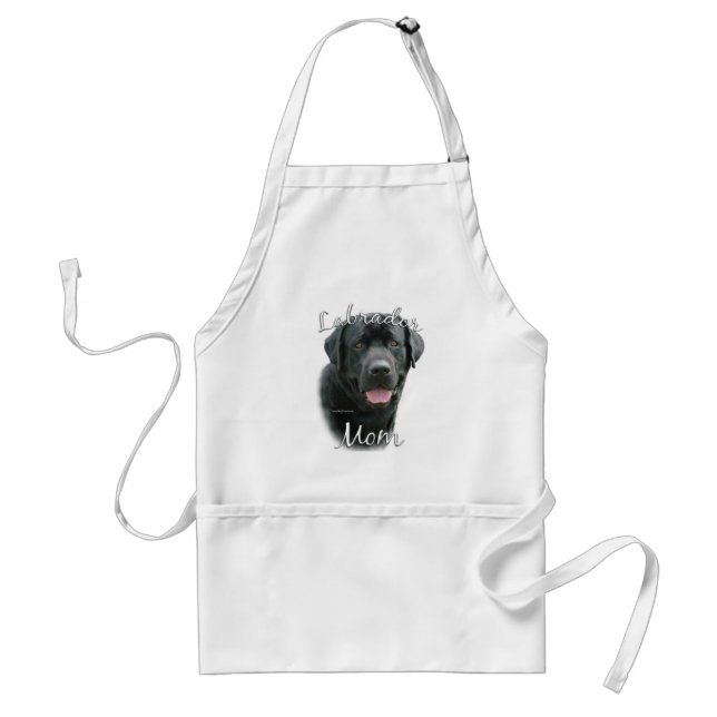 Labrador Retriever (blk) Mum 2 Standard Apron (Front)
