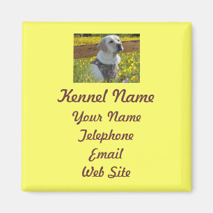Labrador Retriever Breeder Magnet