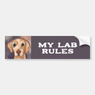 Labrador Retriever    Bumper Sticker
