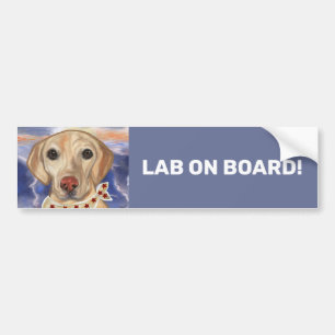 Labrador Retriever    Bumper Sticker