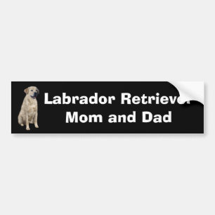 Labrador Retriever Bumper Sticker