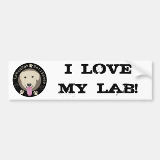 Labrador Retriever Bumper Sticker