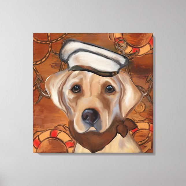 LABRADOR RETRIEVER            CANVAS PRINT (Front)