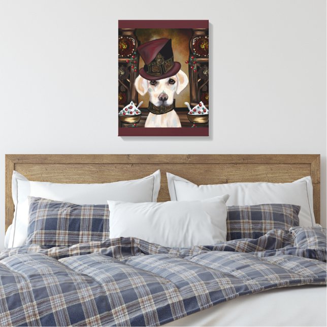 Labrador Retriever   Canvas Print (Insitu(Bedroom))
