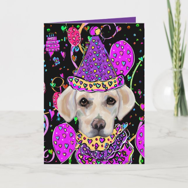 Labrador Retriever  Card (Front)