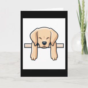 Labrador retriever card