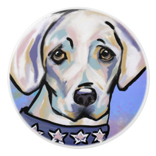 Labrador Retriever Ceramic Knob