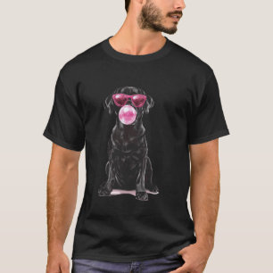 Labrador Retriever Chewing Gum T-Shirt