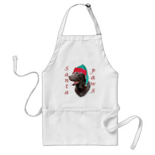 Labrador Retriever (choc) Santa Paws Standard Apron