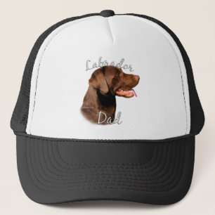 Labrador Retriever (chocolate) Dad 2 Trucker Hat