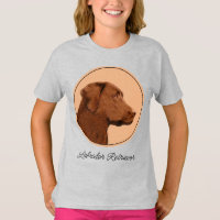 Labrador Retriever (Chocolate) Painting - Dog Art