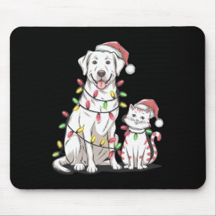 Labrador Retriever Christmas Festive Dog Cat Lover Mouse Mat