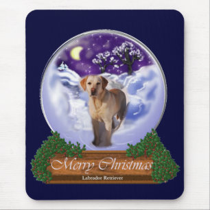 Labrador Retriever Christmas Gifts Mouse Mat