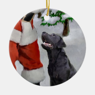 Labrador Retriever Christmas Gifts Ornament